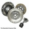 Fits Hyundai Dual Mass Flywheel 3 Piece Clutch Kit With Bearing 225mm By Exedy