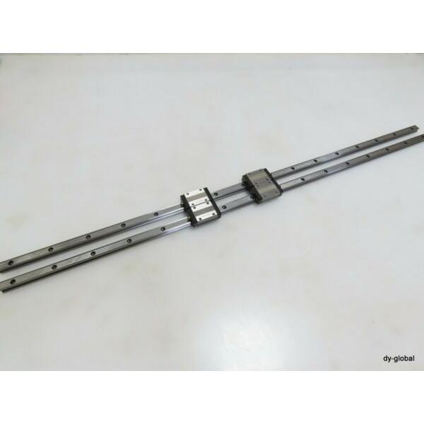 THK Used SR15W2UU+940L LM Guide Linear Bearing 2Rail 4Block CNC Router NSK,IKO #1 image