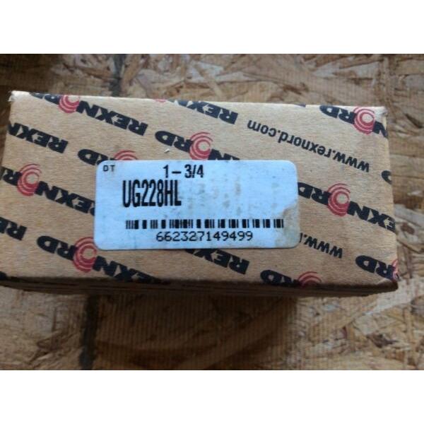 Rexnord  Bearings, Cat# UG228NL,comes w/30day warranty, free shipping #1 image