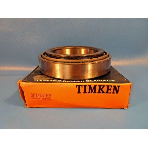 Timken Set443, 443TBR, Tapered Roller Bearing Cone & Cup Set #1 image