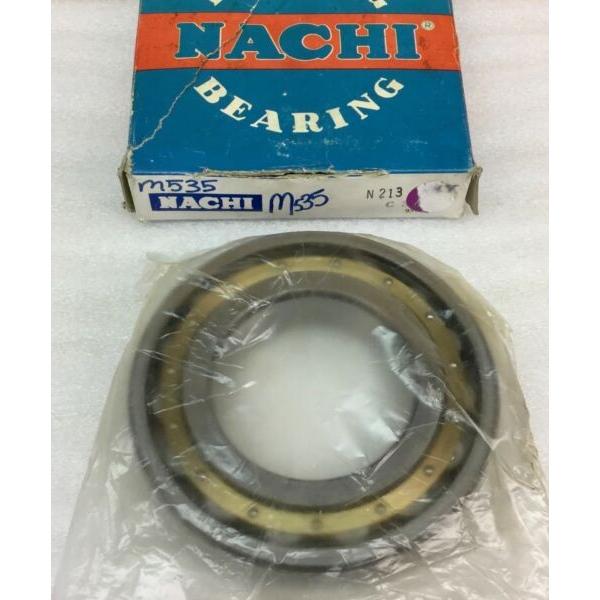 NACHI MODEL N213 C3 CYLINDRICAL ROLLER BEARING 65MM BORE NEW IN BOX #1 image